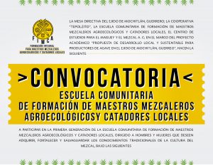 Convocatoria Escuela de Maestros Mezcaleros